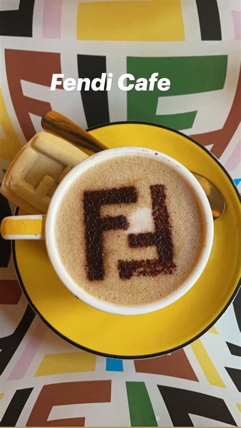 fendi cafe 2021|fendi coffee shop logo.